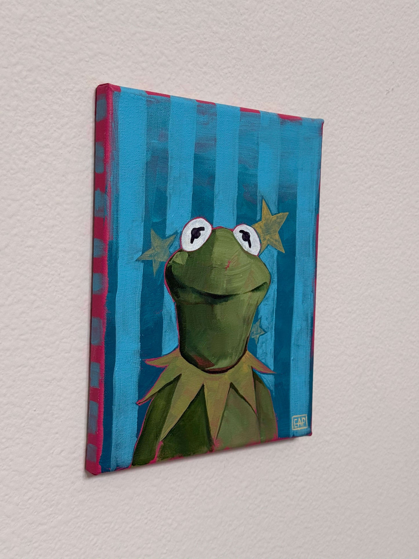Kermit the Star Orginal Painting