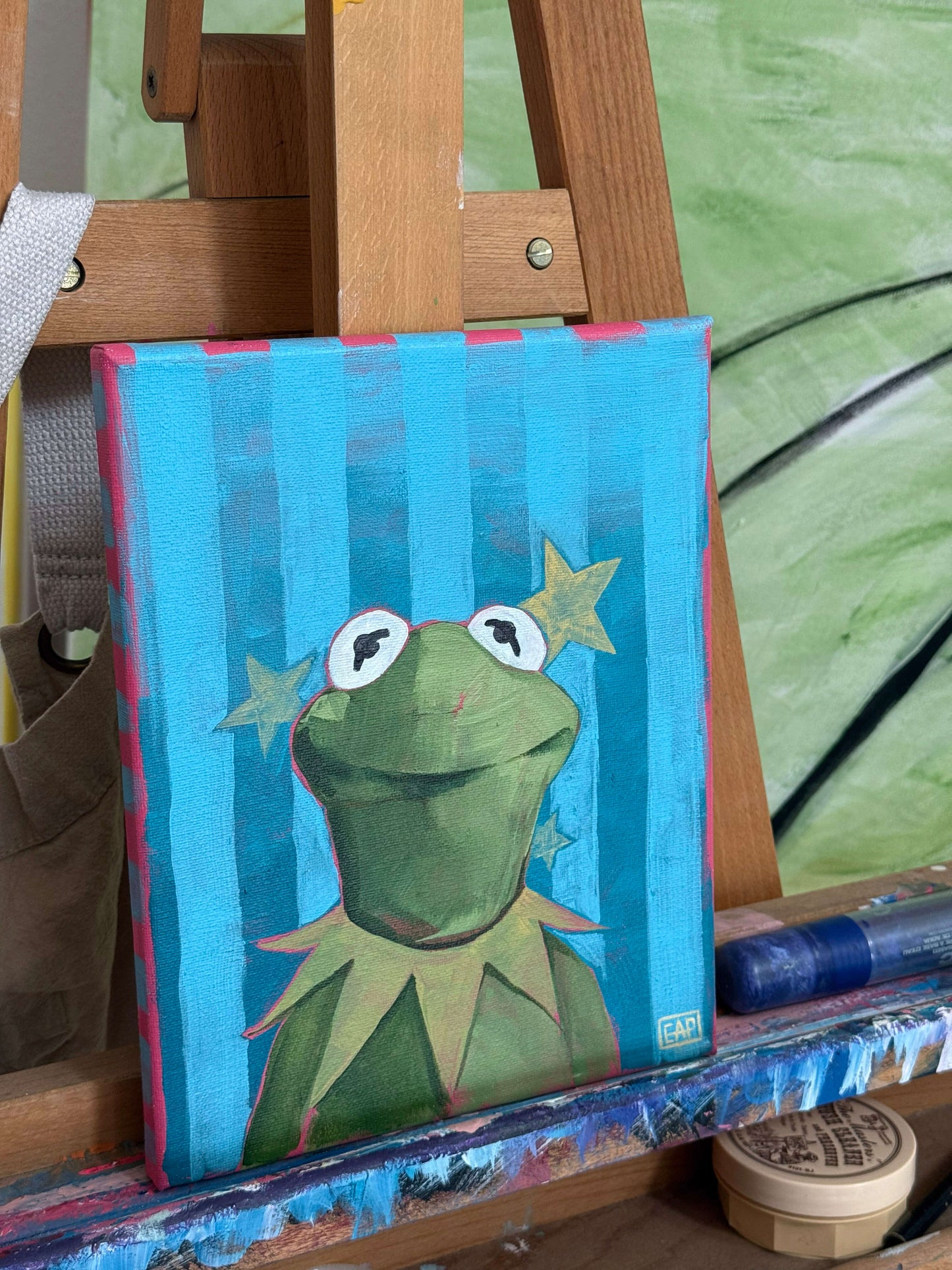 Kermit the Star Orginal Painting