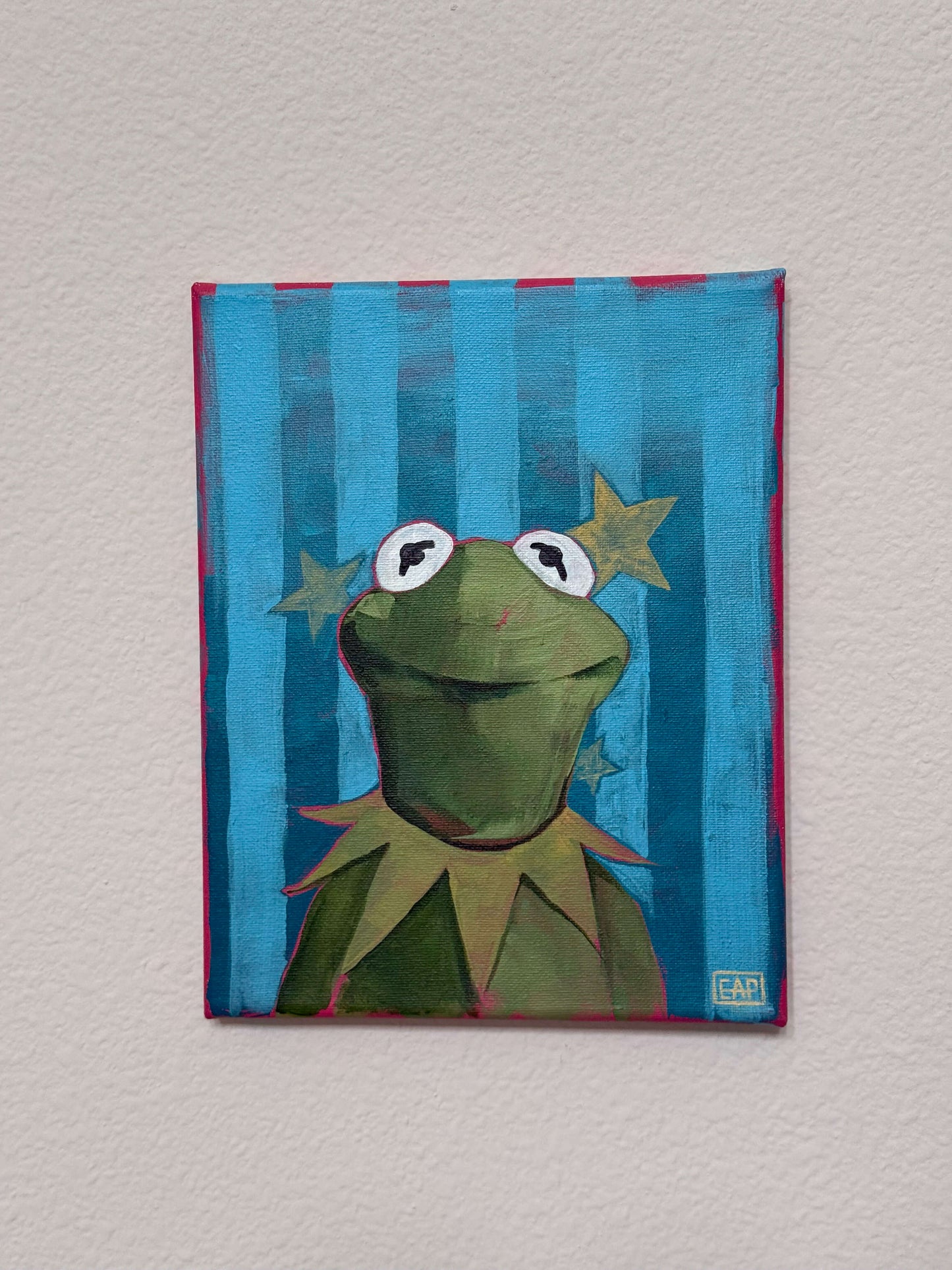 Kermit the Star Orginal Painting