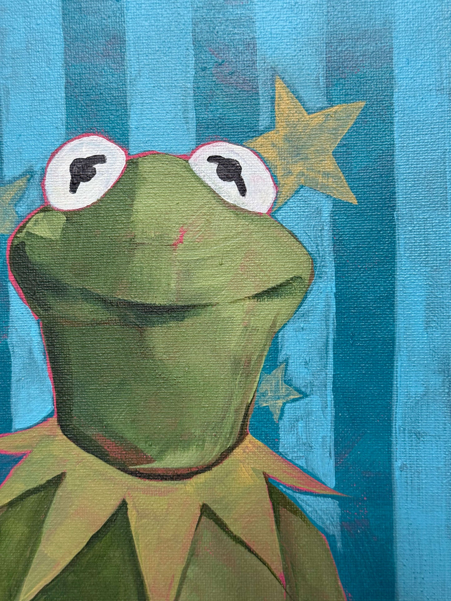 Kermit the Star Orginal Painting