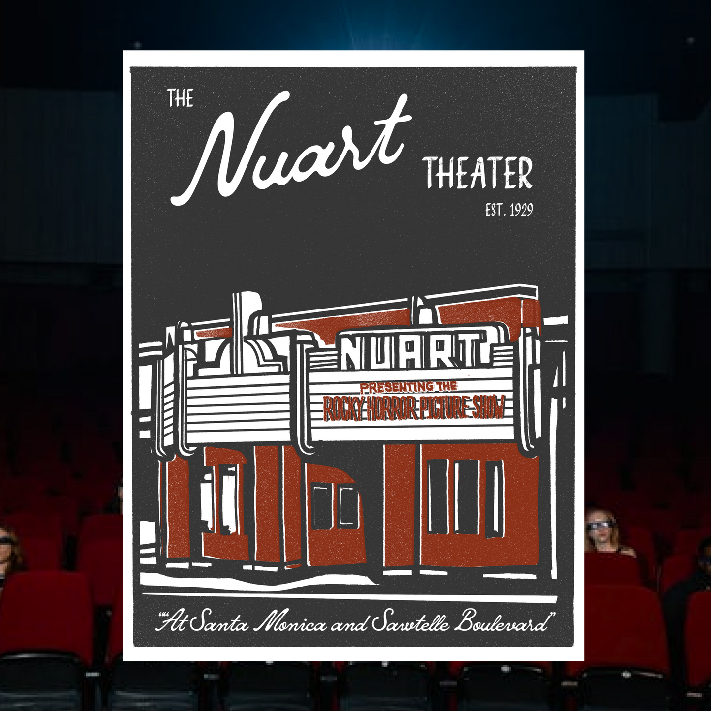Los Angeles Movie Theather Prints