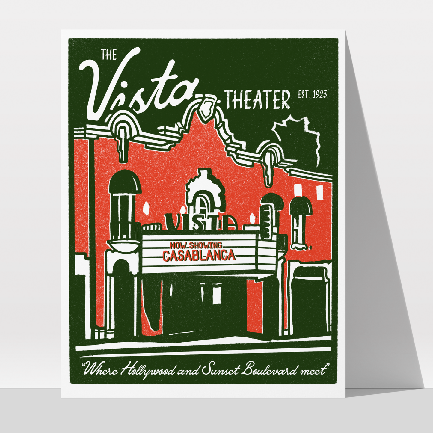 Vista Theater Print