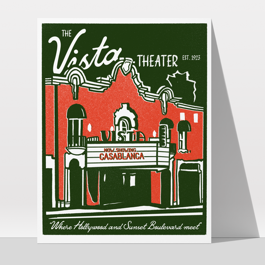 Vista Theater Print